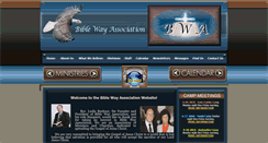 Desktop Screenshot of biblewayassociation.com